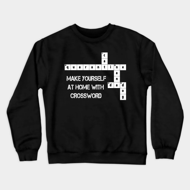 Secret crossword clue Crewneck Sweatshirt by bakmed